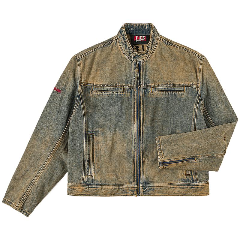 

Куртка джинсовая унисекс в стиле ретро M