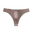 Heren Slips Hoge Elasticiteit Pasvorm Strakke Snit Letterprint Ondergoed Sexy Sport Gym Dunne IJszijde Naadloos Ondergoed