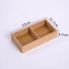 Mingchuxing Bamboo Wood Divided Serving Tray