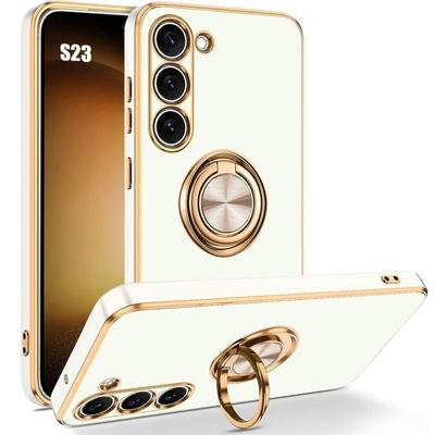 Funda para Samsung Galaxy S23 - Lujo Elegante - Antiarañazos - TPU Flexible con Anillo
