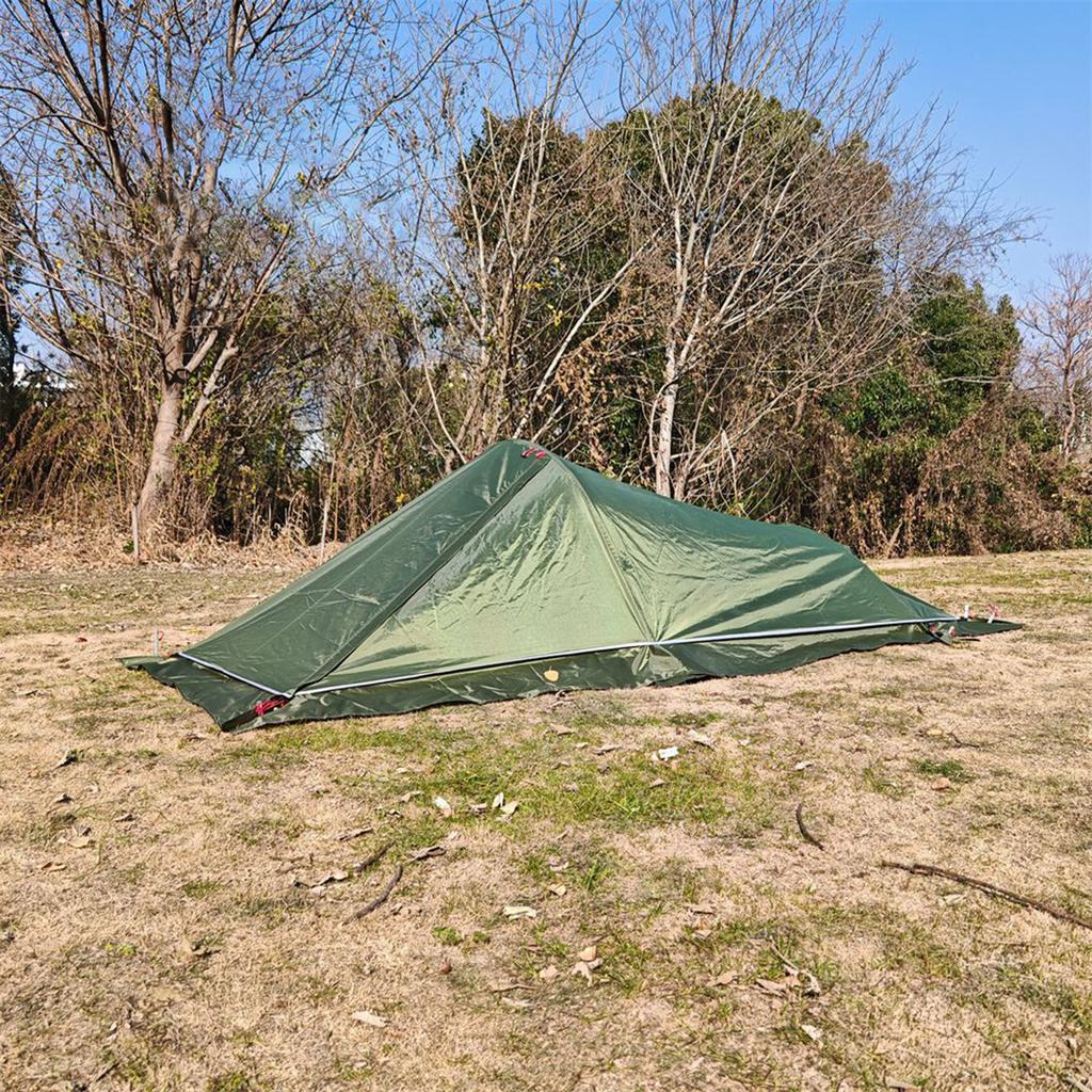 Tente de camping 1 personne Tente de randonnée imperméable pour survie en extérieur avec installation rapide Durable Revêtement PU 2500 mm pour