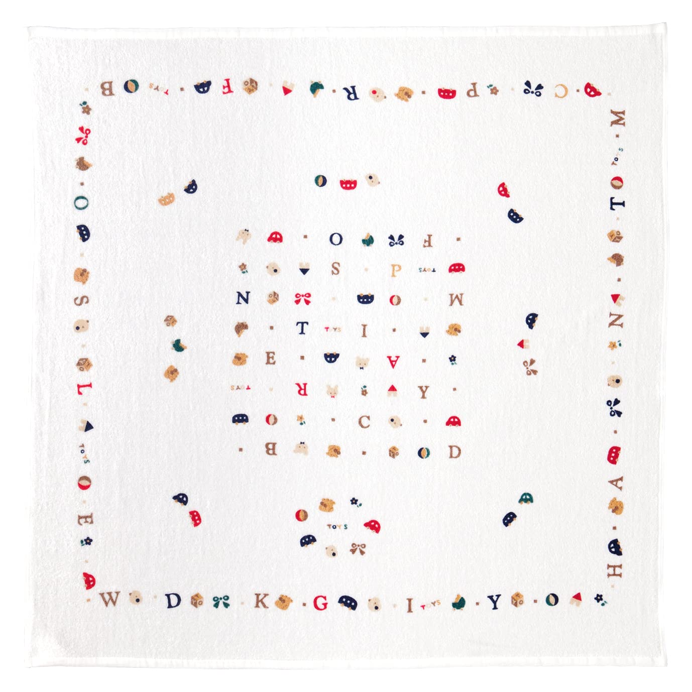 

Bath towel 95x95 TOYS Made in Japan