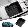 Smabee for Geely EX2 2025 2026 Center Console Armrest Storage Box Tray Car Interior Accessories Organizer Tidying ABS Black