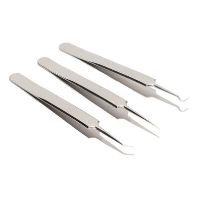 3pcs Blackhead Tweezers Extractor Beauty Salon Stainless Steel Pimples Whiteheads Comedones Remover Tool