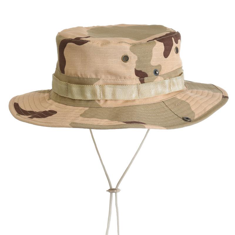 Benny Fischerhut mit breiter Krempe, Camouflage - Atmungsaktiv, Sonnenschutz, Outdoor- & Wander-tauglich.