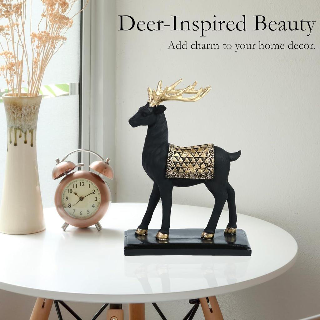 Artistic Deer Showpiece – A Beautiful Nature-Inspired Décor Piece To Bring Tranquil Elegance, Serenity, and Calm To Your Living Room