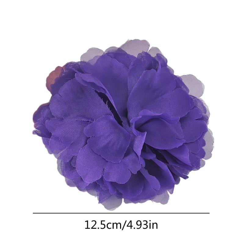 Chique Stoffen Bloem Speld Versiering Unieke Stoffen Bloem Reversspeld Versiering Mooie Bloem Broche Speld Accessoire