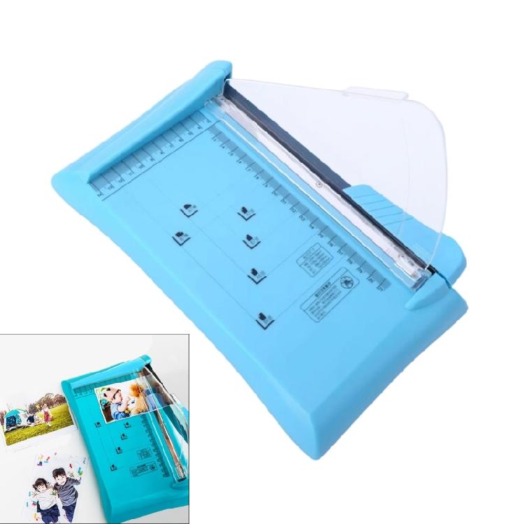 Mini Paper Cutter,Paper Trimmer Guillotines A4 with Automatic Security Safeguarding for Paper Label Card Craft Paper