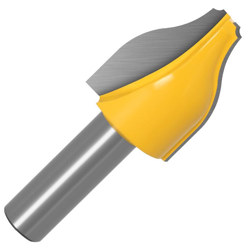 Fresa per Pannelli Rialzati Ogee Verticale con Perline Gambo 1/2 pollice 8 mm 12 mm Coltello per Porta Taglierina per Lavorazione del Legno Taglierina per Tenoni per Legno