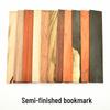 Handmade DIY Bookmark Materials: Red Sandalwood, Rosewood, Purple Sandalwood, Ebony Thin Wood