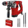 Einhell Marteau Perforateur TE-RH 32 4F Kit (1250 W, 5J, SDS-Plus, Avec 3 Forets: Burins Pointus Et Plat)