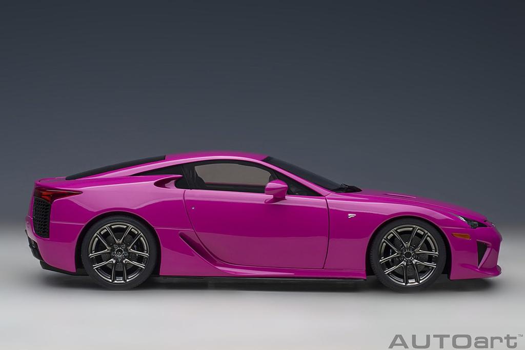 AUTOart 1/18 Scale Lexus LFA (Passionate Pink) Finished Product