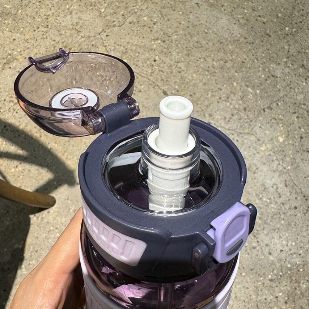 Large Capacity Colorful Plastic Cup PC Outdoor Sports Kettle  Outdoor Activities