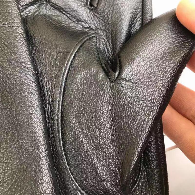 Xiaobing Men's Winter Cycling Leather Gloves