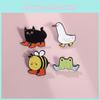 Creative Cute Cartoon Animal Shaped Metal Badge Fun Brooch For Stylish Decoration