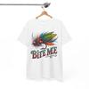 Humor T-Shirt - Fun & Quirky Tee for Comedians Bite Me- Funny Fishing Shirt
