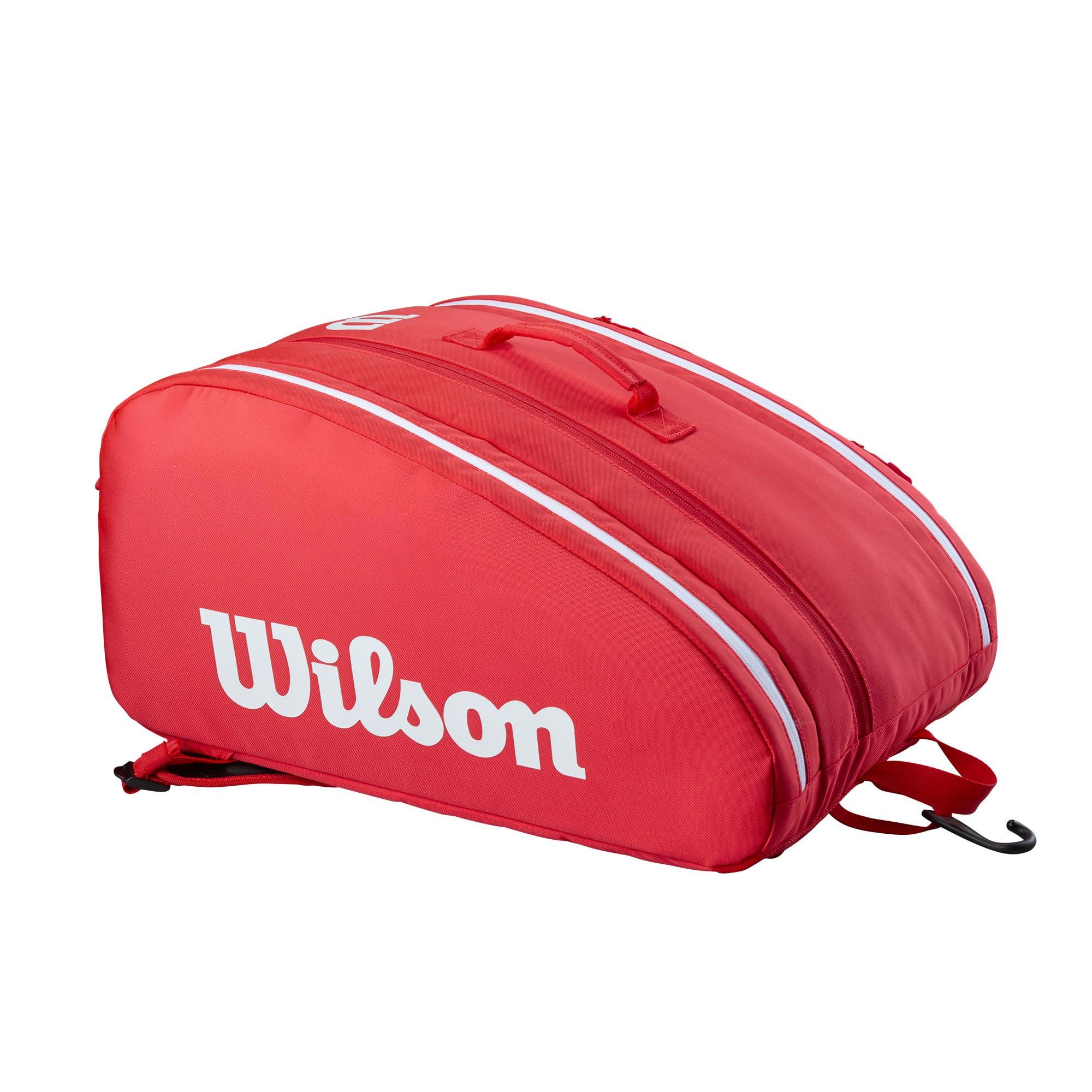 

Сумка для пиклбола Wilson PICKLEBALL SUPER TOUR RED BAG WR8909501001 Красная