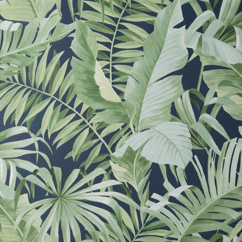Fine Decor Maui Leaf Wallpaper