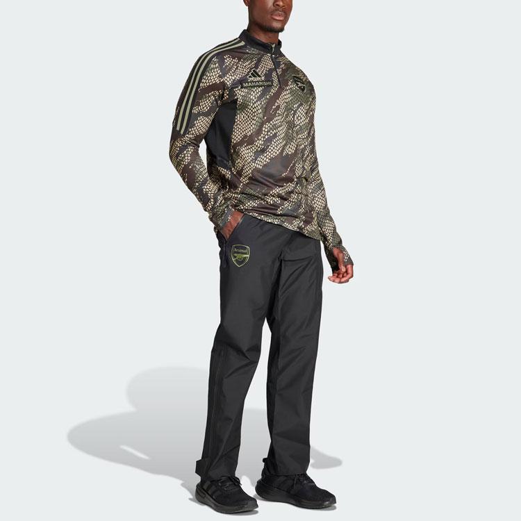 adidas X Maharishi Arsenal Gore-Tex Paclite Football Pants Men Bottoms Black IN4756