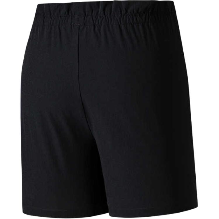 Anta Champion Outdoor Series Solid Color Mid-Rise Breathable Versatile Casual Shorts Women shorts Black 162520509-3