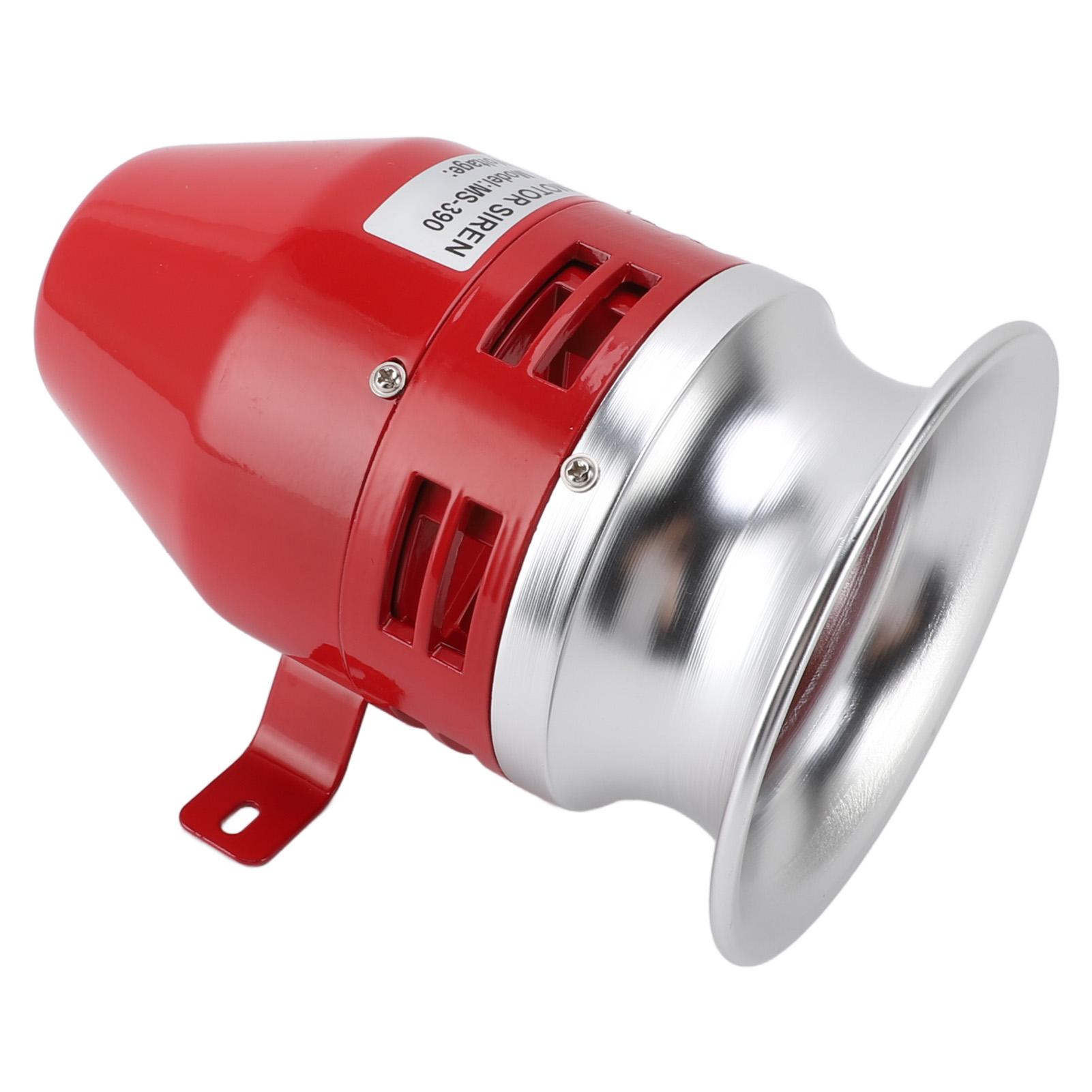 Elektrische Motor Sirene 125dB Motor Aangedreven Zoemer Geluid Alarm Hoorn Sirene voor Huis Fabriek School Ranch Entertainment Locatie