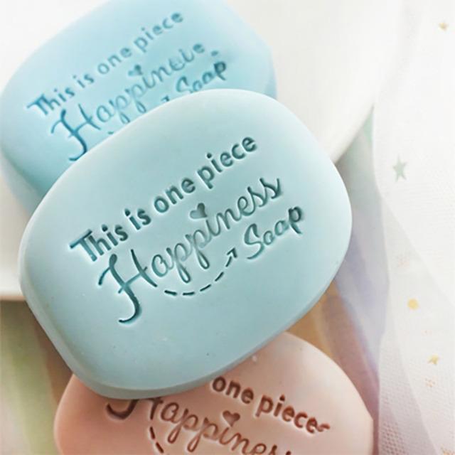 Molde Carimbo Personalizado para Sabão, Selo de Vedação para DIY, Suprimentos para Fazer Sabão Artesanal, Kits de Ferramentas, Série de Flores Letras Inglesas