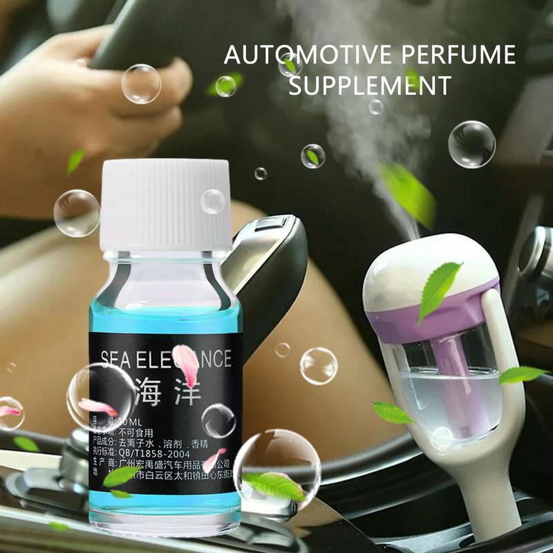 Car Perfume Car Scents Air Freshener 10ml Supplement Portable Car Refresher Perfume Safe Natural Perfume For Cars SUVs Vehicles