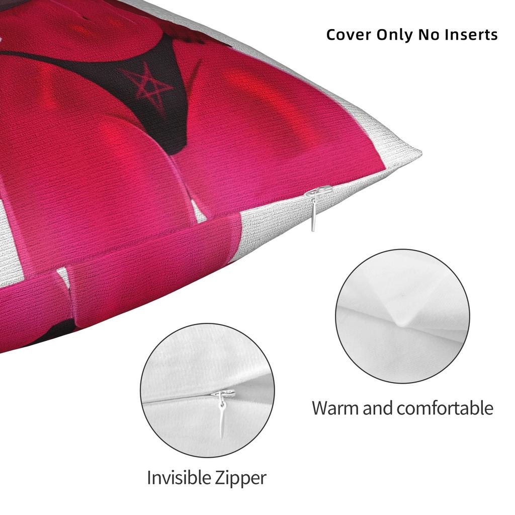 Anime Meru Pillow Case  Comfy Pillow Cover Morden Pillowcases For Living Room Bed Chair