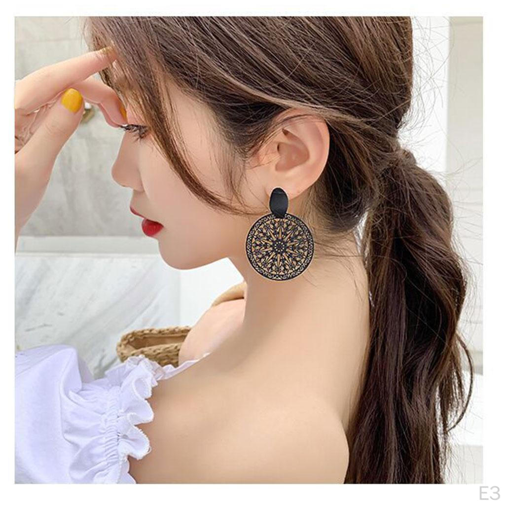 Earrings Studs Drop Dangle Bohemian Hook for Accessories