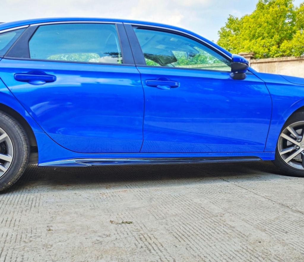 2023 Civic 11. generace US Boční prahy, Body kit, Přední splitter, Lip, Zadní křídlo, Rohové chrániče