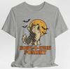 Howl-O-Ween Pomsky T-shirt Schattige Huilende Hond Volle Maan Halloween Ontwerp