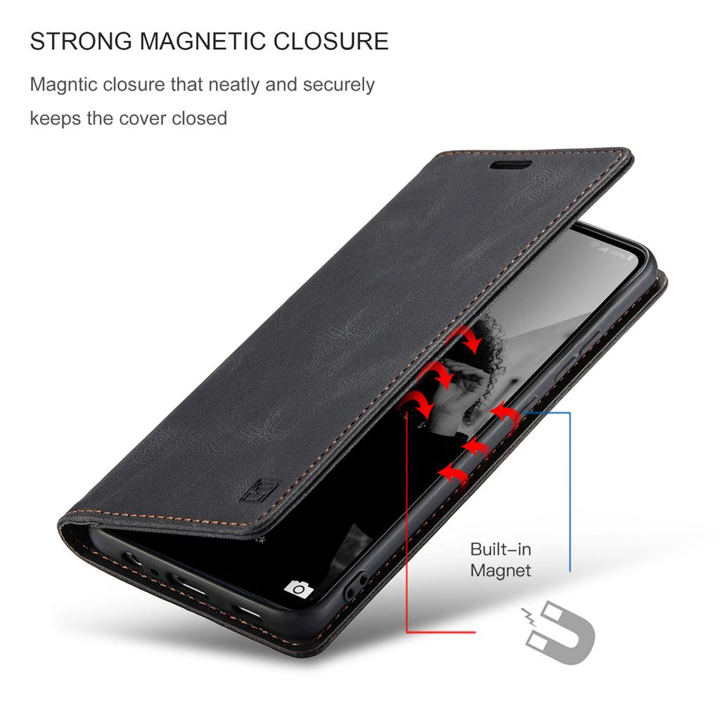 Premium Vintage Leather Wallet Case for Samsung Galaxy A52 4G/5G/A52S 5G - Flip Cover with Card Holder, Shockproof Retro Style (4 Colors)