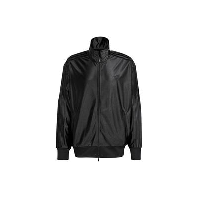 Originals Solid Zip-Up Stehkragenjacke Herren Oberbekleidung Schwarz IT7449