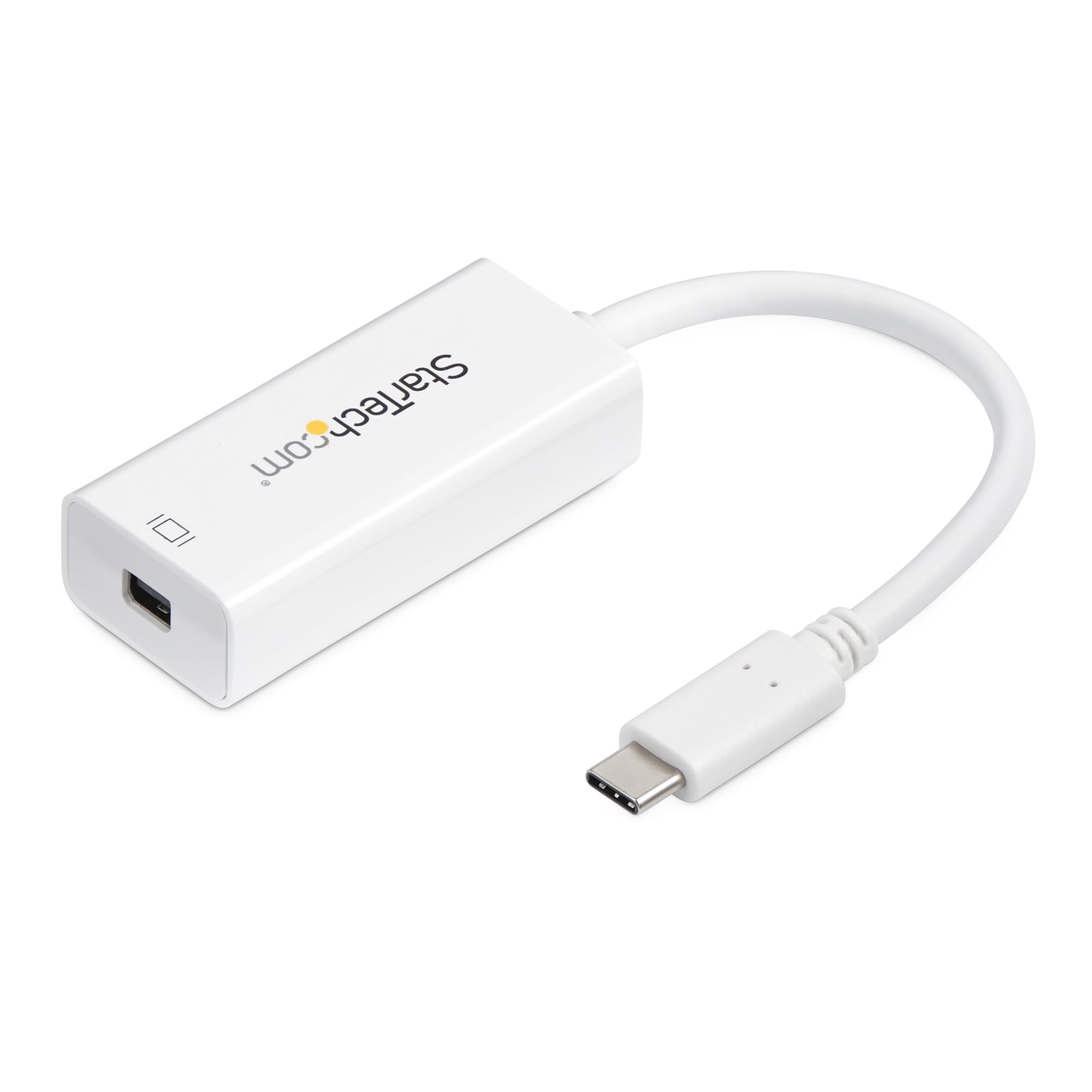 

to Mini DisplayPort Display Conversion Adapter 4K60Hz DP Alt Mode Thunderbolt 3 Compatible White Conversion connector from USB computer to Mini DP чорний