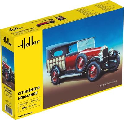 Platz Heller Citroen B14 Normand Plastic Model HE80729 1/24 (Car)