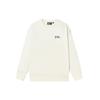 New FILA Sweatshirts Unisex Milk Salt White F11U248201F-IV