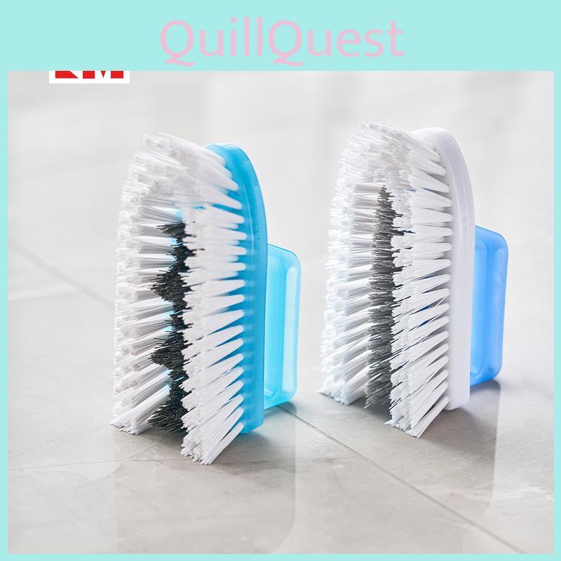 Efficient Plastic Floor Brush For Bathroom Tile Grout And Drain Scrub Tool