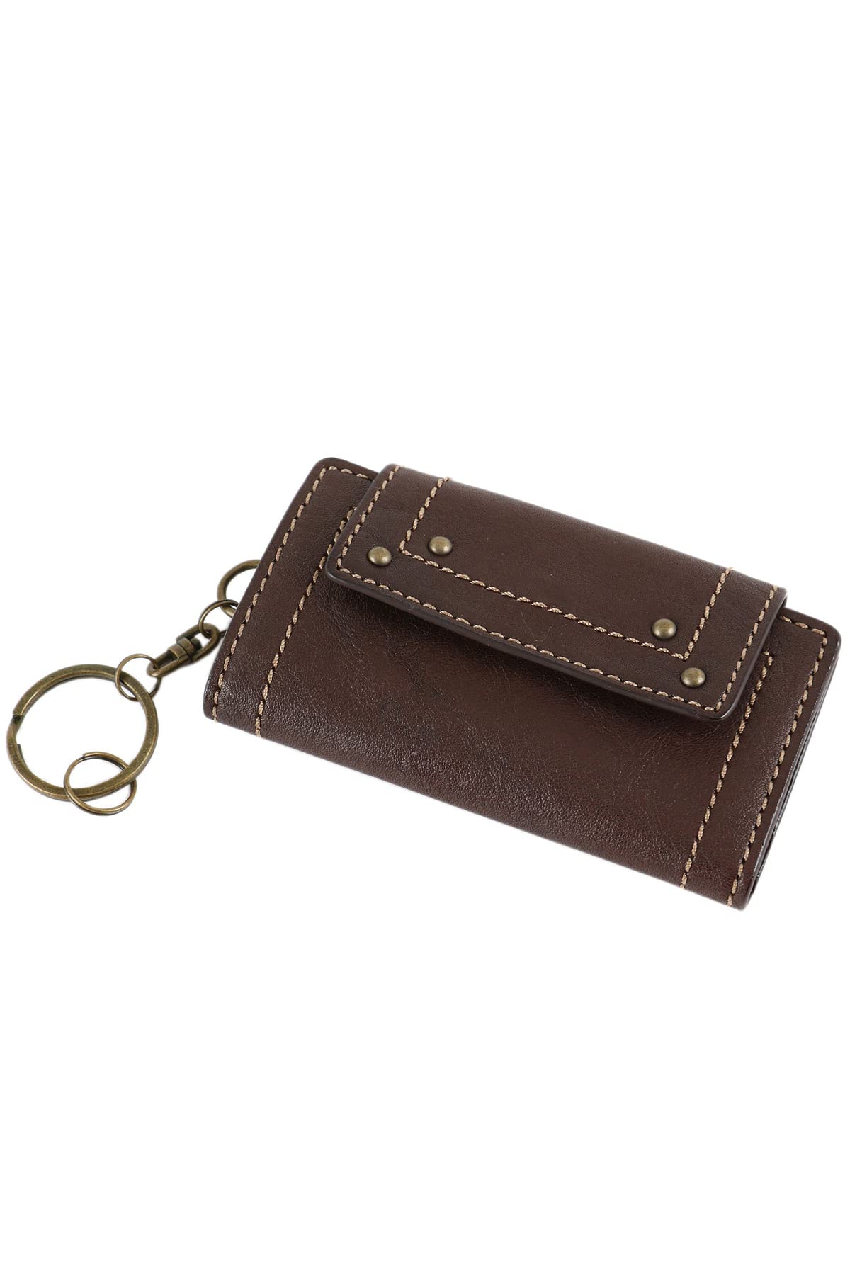 

Key Case Genuine Leather 0032109 Dimple Chocolate [Dakota] Women s DA-32109-41 шоколадний