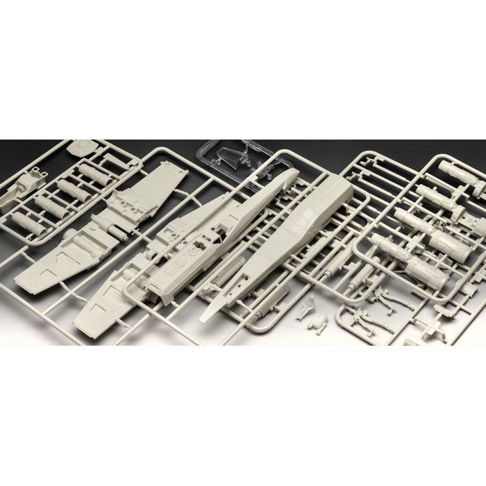 Maquette - REVELL - Model Set - Star Wars - X-Wing Fighter Carson Teva - Mandalorian - Avec colle, peintures et accessoires
