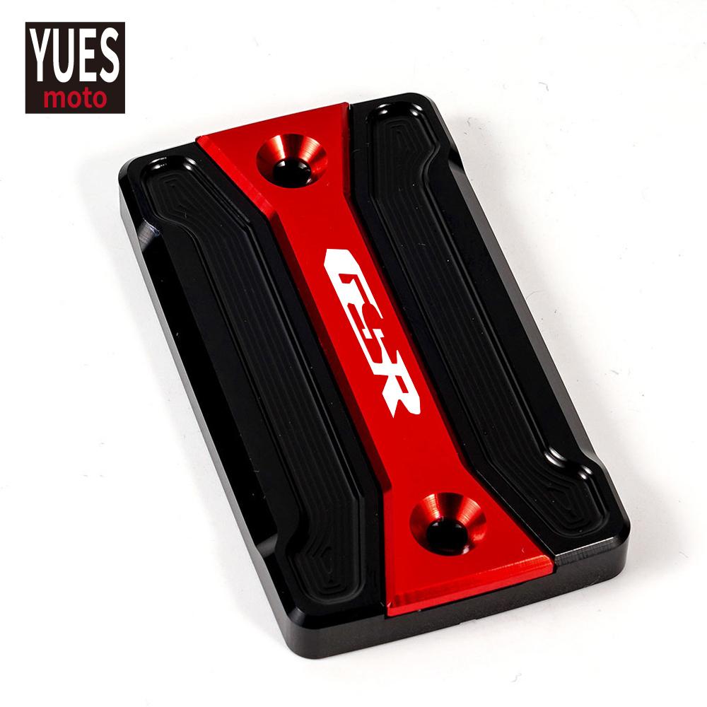 Motorcycle Accessories CNC Front brake Fluid Reservoir Cap Cover For SUZUKI GSR 400 750 250 250S 250F IMPULSE GSX 1300R GSX