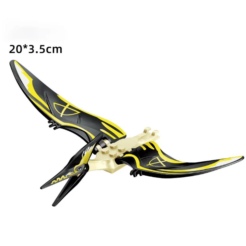 Jurassic Dinosaurier DIY Bausteine Velociraptor Velociraptor Rex Tyrannosaurus Pterosaurier Dilophosaurus Zubehör Steine Spielzeug