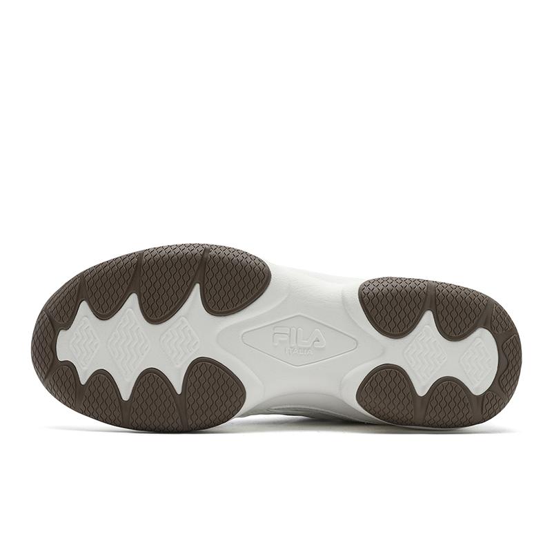 FILA Fountain Fashion Simple Personality Sports Comfortable Retro Low-Top Lifestyle Casual Shoes Women sneaker White Silver F12W531105FCM