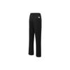 Puma Solid Color Logo Print Drawstring Straight Leg Sports Pants Women bottoms Black 537522-01