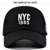Nyc Embroidered Baseball Cap Adjustable Sun Hat Casual Cotton Cap