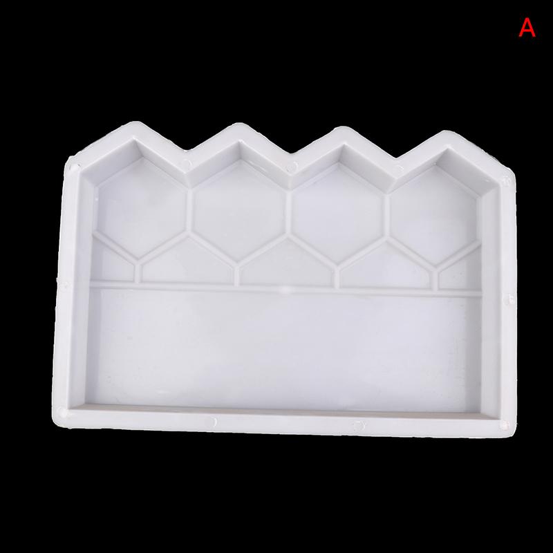 Zahradní obrubník Plot Betonové formy Opakovaně použitelné DIY Zahradní cihlová forma na jezírko Dvůr Terasa Zahradní dekorace