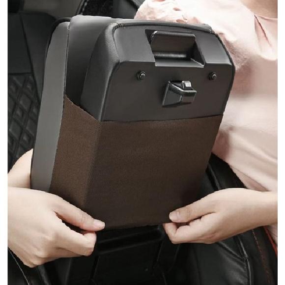 Car Armrest Pad Cover Auto Center Console Box Pu Leather Cushion Mat Universal