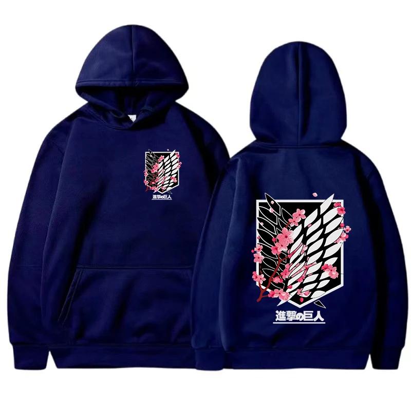 2024 Spring Autumn New Hoody Anime Hoodie Men's Fashion Warm Sweatshirt Graphical Printed Hoodies Casual Streetwear