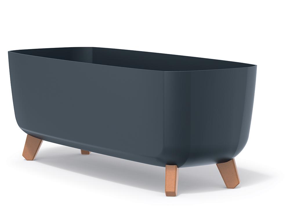 GRACIA CASE DGCL600 Blumentopf auf Beinen | Anthrazit