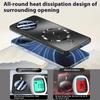 For Xiaomi Redmi K80 5G/Poco F7 Pro 5G Case Compatible with MagSafe Matte PC+TPU Heat Dissipation Phone Cover