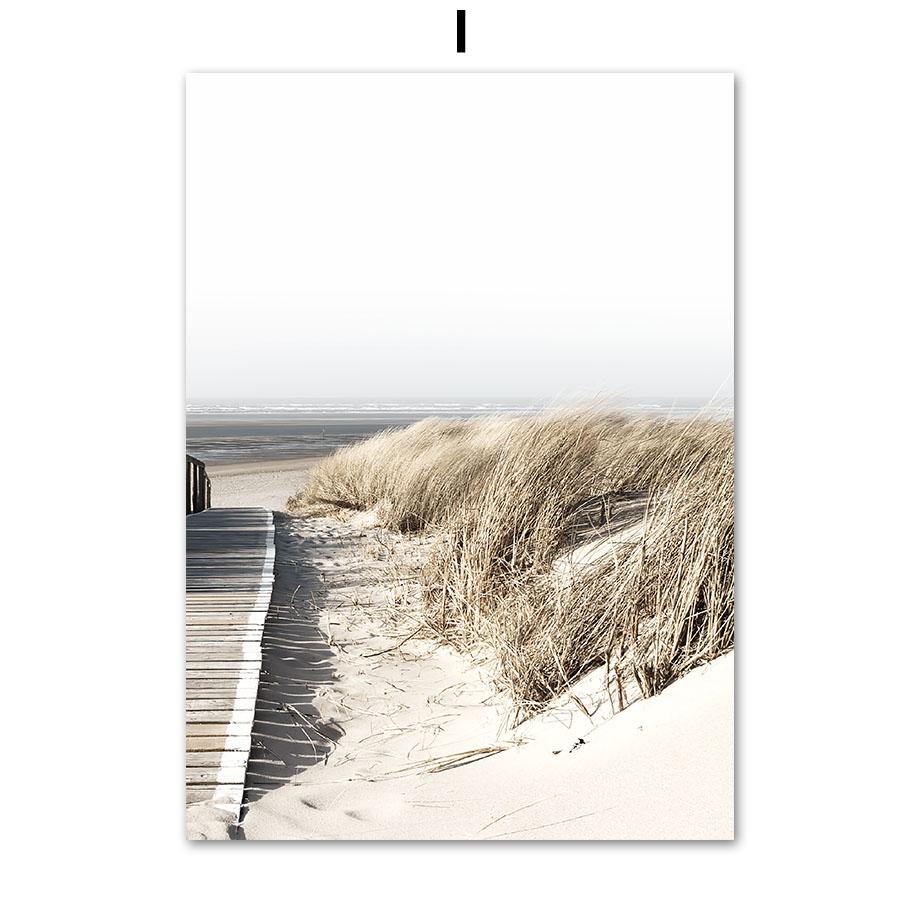 

Маяк тростниковая трава цветок пляж река пейзаж плакаты художественный принт холст живопись настенные панно гостиная украшение дома 21x30cm No Framed